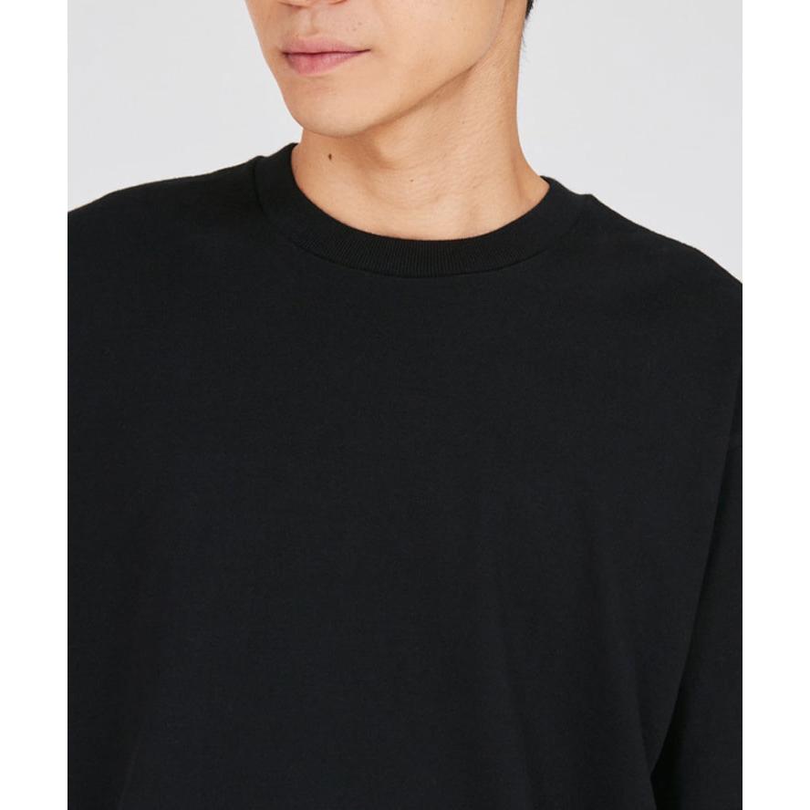 Tシャツ メンズ 春夏 Hanes ヘインズ KURO クルーネックTシャツ HM1-D202-090 半袖 綿100% インナー アンダーシャツ | Hanes | 05