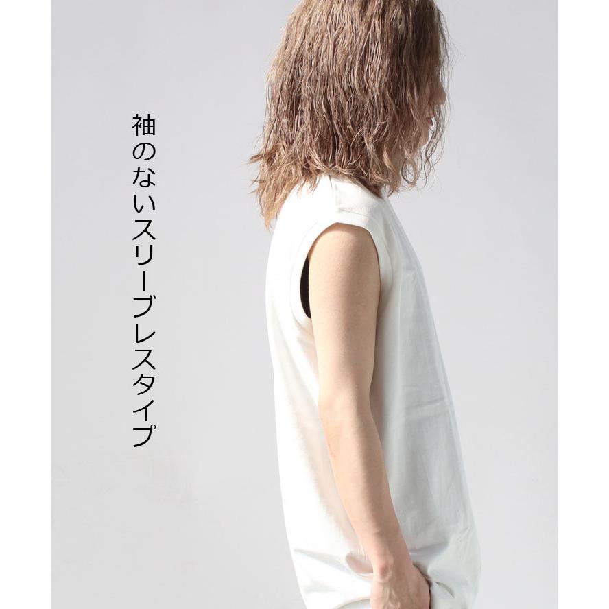 ヘインズ Hanes SHIRO スリーブレスTシャツ クルーネック HM3-B201 白 ホワイト Mサイズ Lサイズ XLサイズ 大きいサイズ | Hanes | 03
