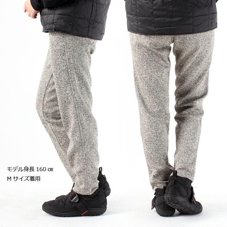 グラミチ レディース パンツ ボンディング GRAMICCI ニット フリースパンツ テーパードパンツ G2FW-P019 キャンプ ファッション 防寒 裏フリース アウトドア | GRAMICCI | 10