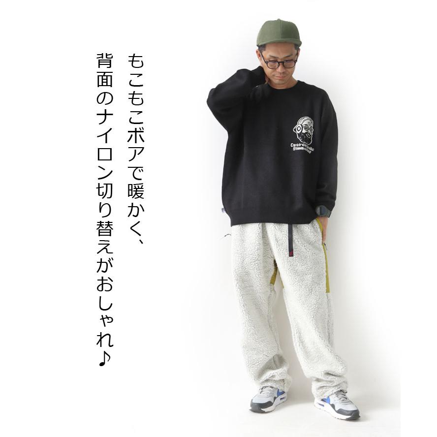 Gramicci グラミチ ナイロンシェルパパンツ G5FU-P016 メンズ レディース ボアパンツ フリースパンツ アウトドア Mサイズ Lサイズ 秋 冬 秋冬 | GRAMICCI | 02