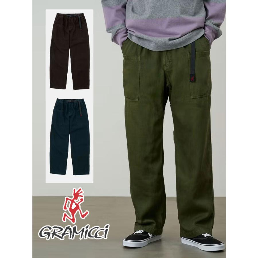 gramicci ヘンプ Gramicci グラミチ HEMP RELAXED PANT G6SM-P005 メンズ ワイドパンツ イージーパンツ | Gramicci