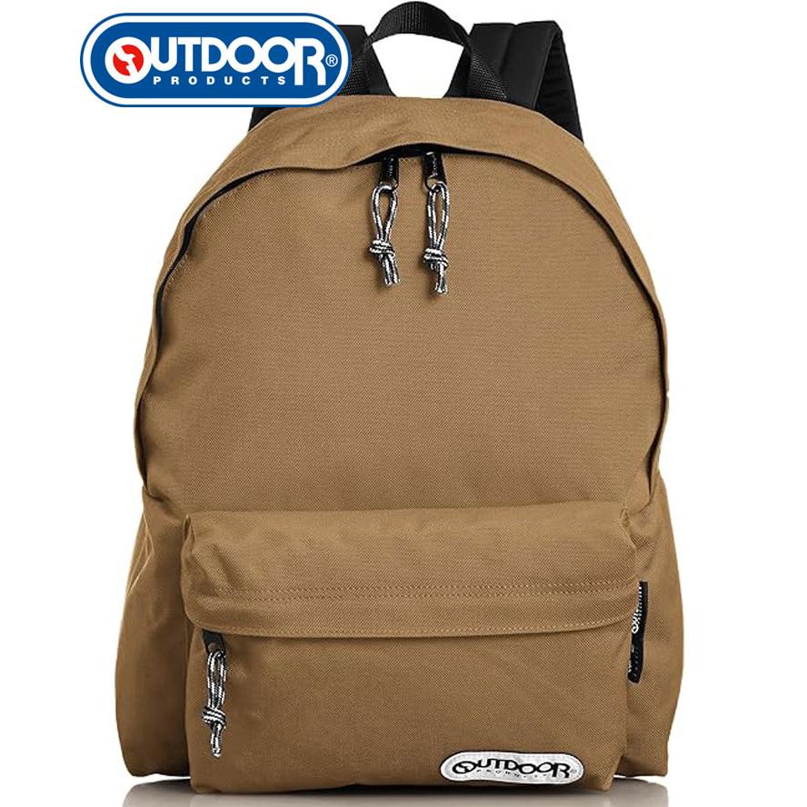 アウトドアプロダクツ OUTDOOR PRODUCTS デイパック 452U MIDEIUM SOLID バッグバックパック リュック ベージュ | OUTDOOR PRODUCTS