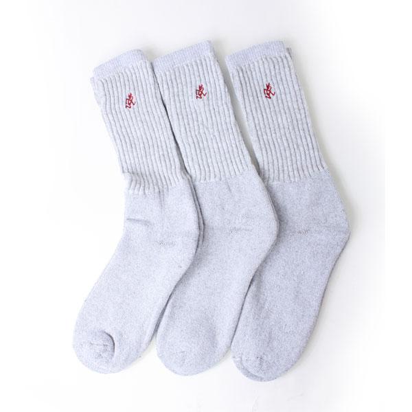 Gramicci MIU EMB SOCKS LONG MIU EMB グラミチ ロングソックス 3Pセット SX-M23 靴下 | Gramicci | 04