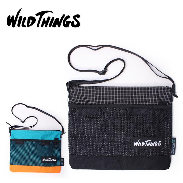 ワイルドシングス サコッシュ WILDTHINGS X-PAC サコッシュ WT3801072 ショルダー バッグ メンズ レディース サコシェ サコッシュ | WILD THINGS