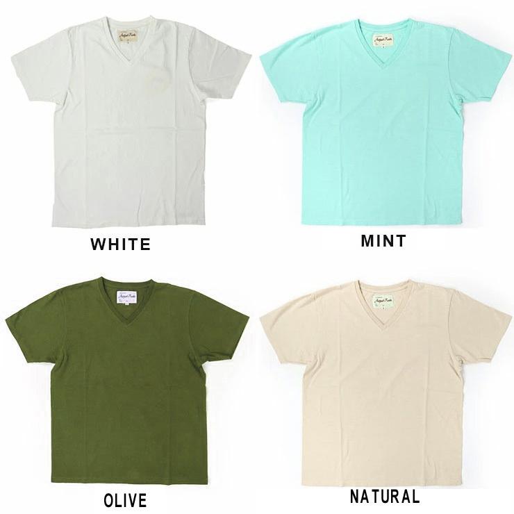 ジンバブエコットン Tシャツ August Roots オーガストルーツ Classic V Neck Tee クラシック Vネック Tee Jrtar Protocol 通販 Yahoo ショッピング