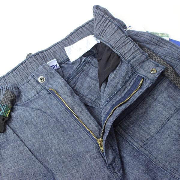 クライミングパンツ gerry ストレッチ デニム ジェリー シャンブレー キャンプパンツ 079300 大きいサイズ | GERRY | 06