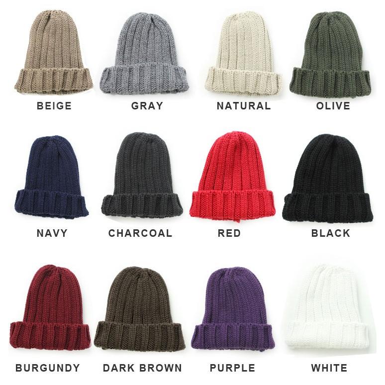 ニット帽 メンズ レディース  大きい 帽子 ベーシック リブ 大きいサイズ 無地 キャンプ フェス アウトドア | protocol | 04