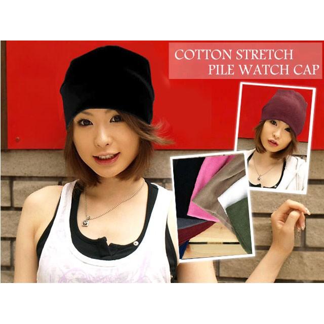 ニット帽 メンズ 夏 夏用 大きめ レディース 帽子 コットン パイル ニット ワッチキャップ | protocol | 01