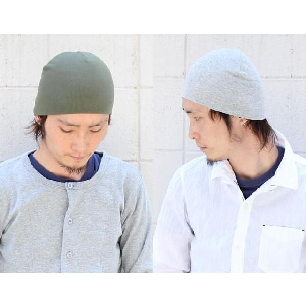 ニット帽 夏 メンズ コットンストレッチビーニー | protocol | 01