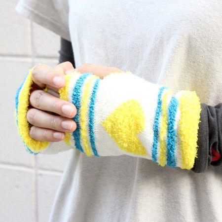 手袋 / ゆるフワ アームウォーマー / 指なし | protocol