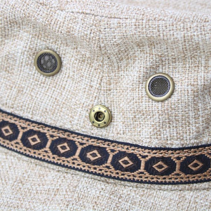 サファリハット 涼しい レディース 夏用帽子 レディースハット 大きめ 折り畳み 帽子 UV 折りたたみ アドベンチャーハット メンズ | Regnuu | 08