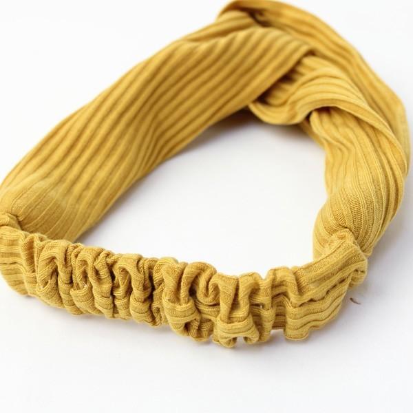 ヘアバンド レディース スポーツ シンプル クロス ターバン かわいい 山ガール フェス | protocol | 09