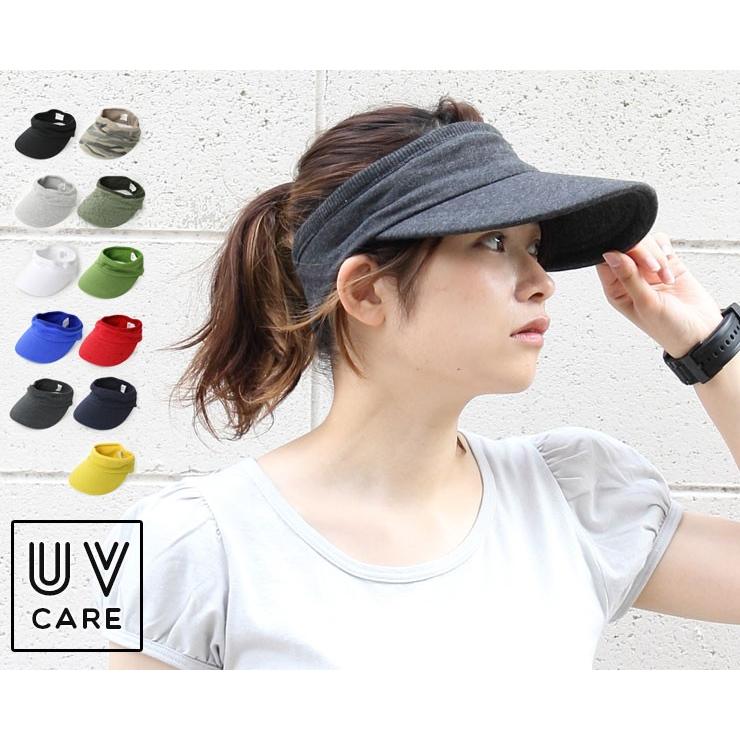 Regnuu スウェット サンバイザー レディース つば広 帽子 春 夏 春夏 夏用 | Regnuu | 16