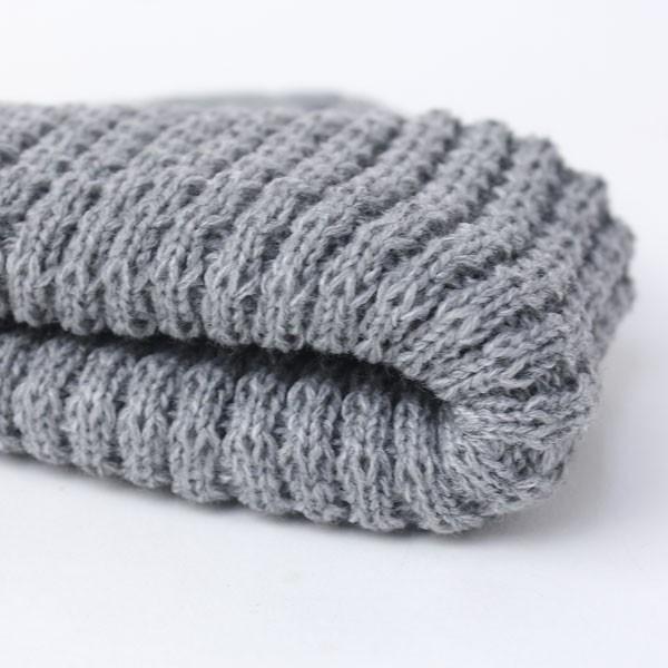 オシャレ ニット帽 レディース 40代 メンズ ふちワッフル 帽子 大きいサイズ | protocol | 09