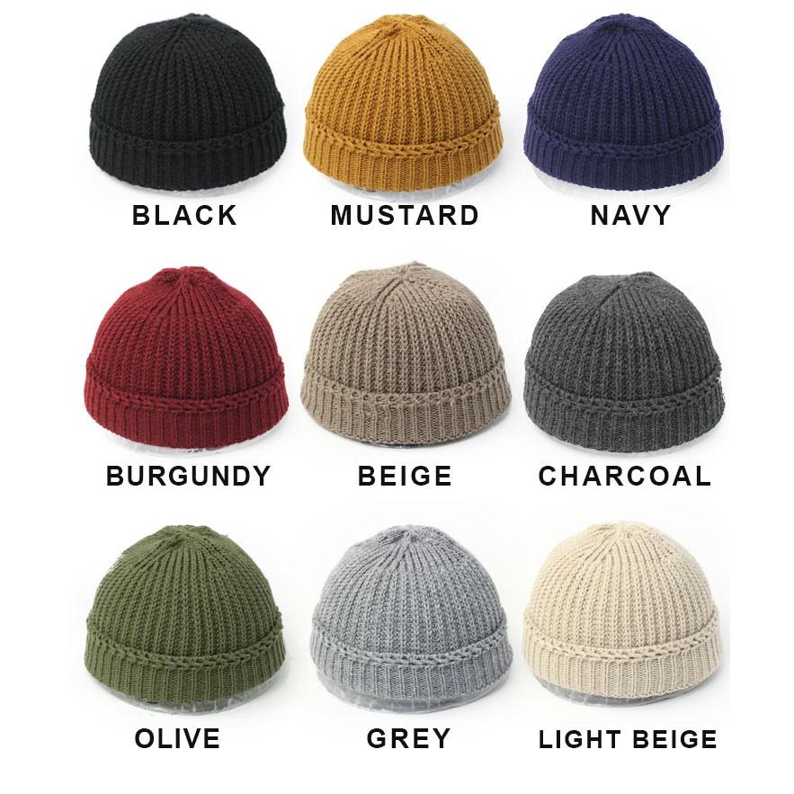 ニット帽 メンズ 大きめ 大きいサイズ 秋ロールキャップ ニット 防寒 秋 カジュアル おしゃれ | protocol | 07