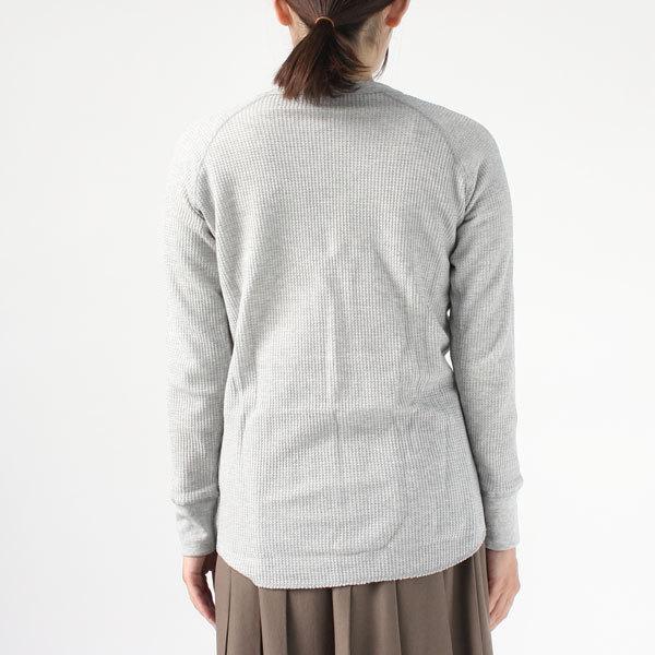 JEMORGAN（ジェーイーモーガン） レディース 長袖 ワッフルtシャツ