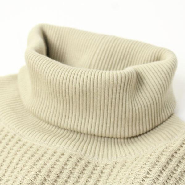 サーマル トレーナー メンズ レディース jemorgan サーマル タートルネック ジェーイーモーガン  長袖 ビッグワッフル ロンT  キャンプ JB502 | JEMORGAN | 08