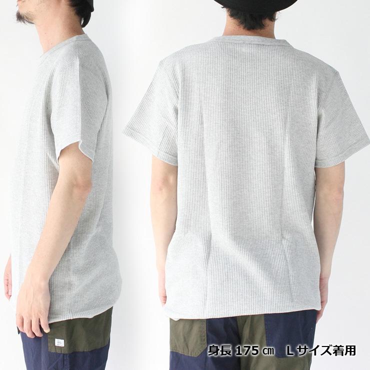 サーマル Tシャツ 無地 jemorgan サーマル ジェーイーモーガン JC034-22 長袖 ジェーモーガン クルーネック ワッフル カットソー | JEMORGAN | 12
