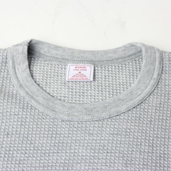 サーマル ロンt メンズ レディース jemorgan ジェーイーモーガン JC088 長袖 ジェーモーガン クルーネック ワッフルカットソー | JEMORGAN | 09