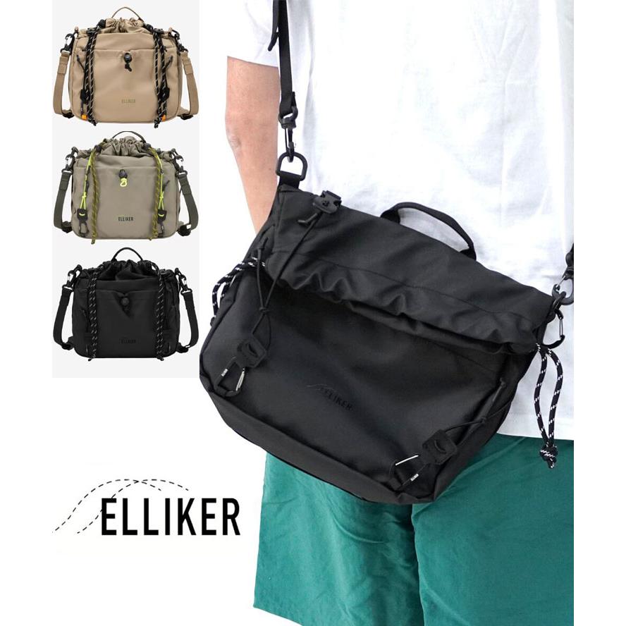 ショルダーバッグ メンズ レディース 春夏 ELLIKER エリカー NIDDER 6L 34062 ミニバッグ 軽量 アウトドア | ELLIKER