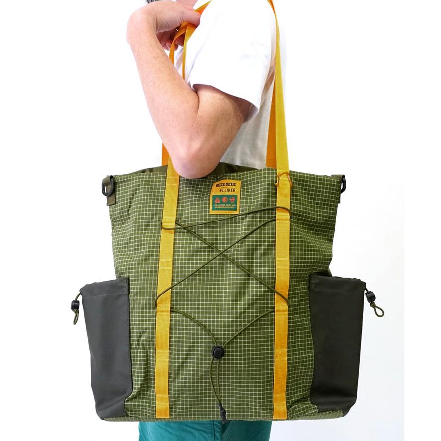 トートバッグ メンズ レディース 春夏 ELLIKER エリカー Hikerdelic ハイカーデリック Carston Tote Bag 13L 221278580 リサイクルポリエステル | ELLIKER | 03