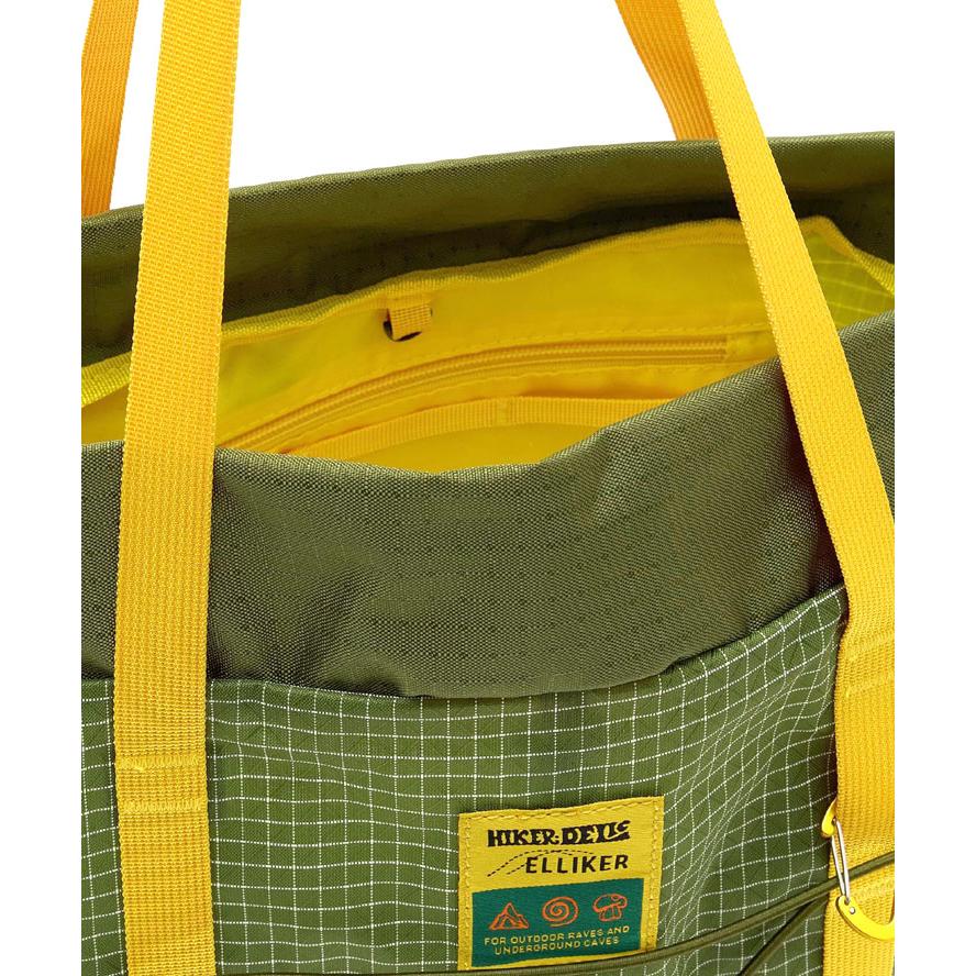 トートバッグ メンズ レディース 春夏 ELLIKER エリカー Hikerdelic ハイカーデリック Carston Tote Bag 13L 221278580 リサイクルポリエステル | ELLIKER | 09