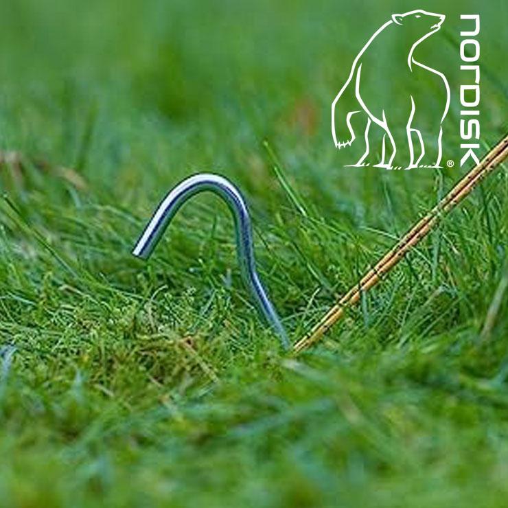 ノルディスク NORDISK  ペグ スチール製 ペグ 10本セット 119038 200mm テント ペグ タープ 杭 キャンプグッズ 大阪 取り扱い店 | NORDISK