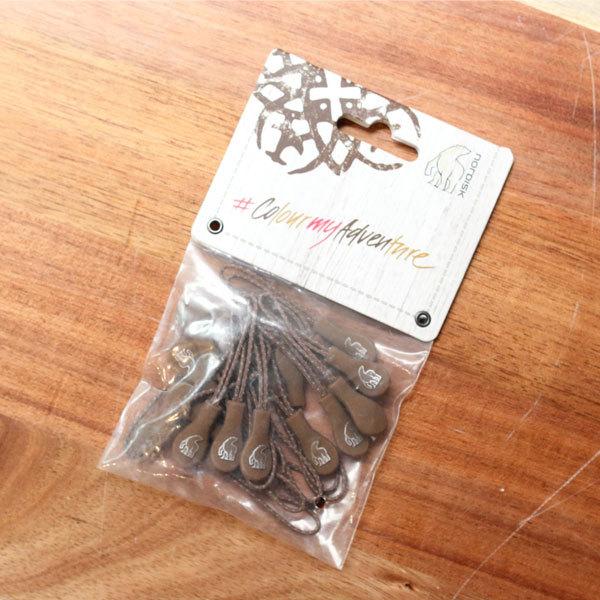 ジッププル ノルディスク 20個セット NORDISK Bear Drop Pullers (20 Pieces) ファスナー ジッパー タブ プル バッグ アクセサリー キャンプ | NORDISK | 04