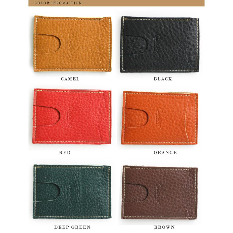 Camino カミノ passcase パスケース 定期入れ カードケース 牛革 本革 レザー シュリンク 日本製 ハンドメイド | protocol | 04