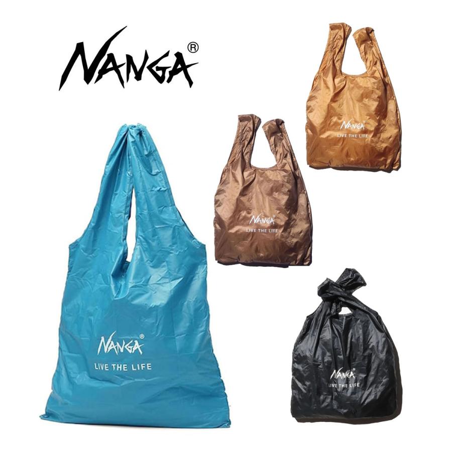 NANGA ナンガ POCKETABLE ECO BAG ポケッタブル エコバッグ 折りたたみ コンパクト 軽量 買い物バッグ サブバッグ アウトドア 旅行 NA2441-3A102 | NANGA