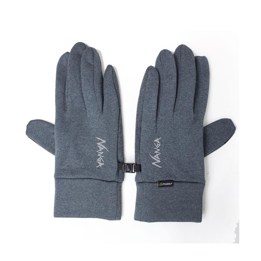 手袋 メンズ ブランド スマホ対応 ナンガ NANGA ポーラテック パワーストレッチ グローブ 3Z401 秋 冬 秋冬 プレゼント ギフト | NANGA | 03