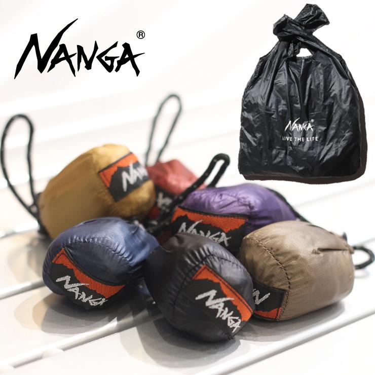 ナンガ エコバッグ ブランド 高級 アウトドアブランド トートバック NANGA ポケッタブルエコバック キャンプ コンパクト おしゃれ UL | NANGA