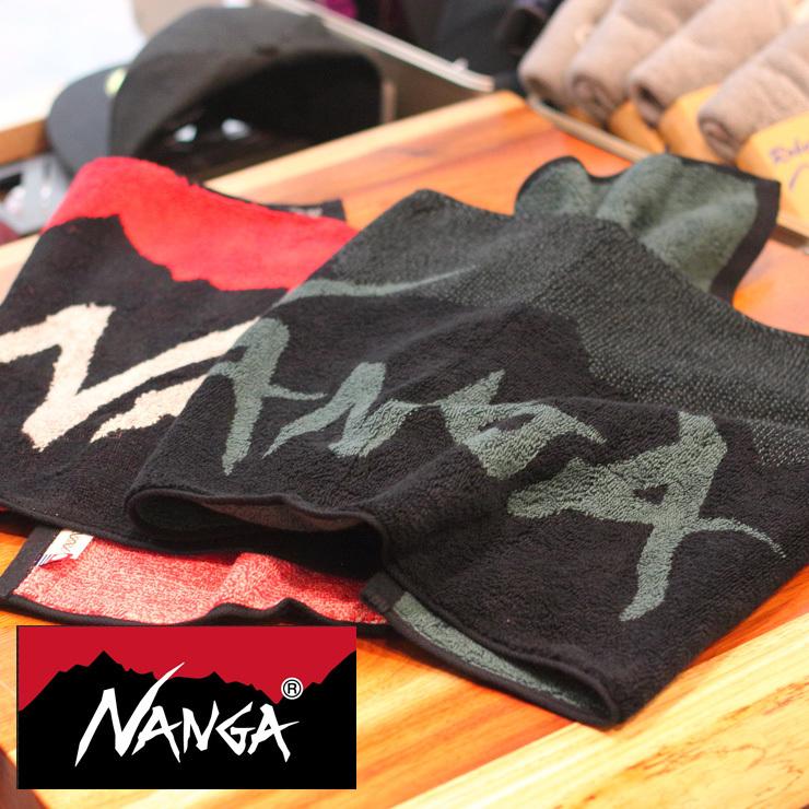 NANGA タオル LOGO FACE TOWEL ナンガ タオル ロゴ フェイス | NANGA