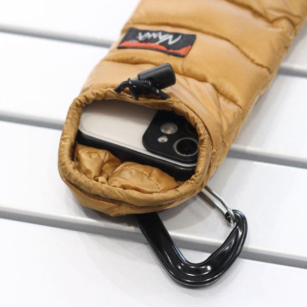 NANGA ナンガ Mini sleeping bag phone case ミニスリーピングバッグ 携帯ケース スマートフォンケース｜protocol｜15