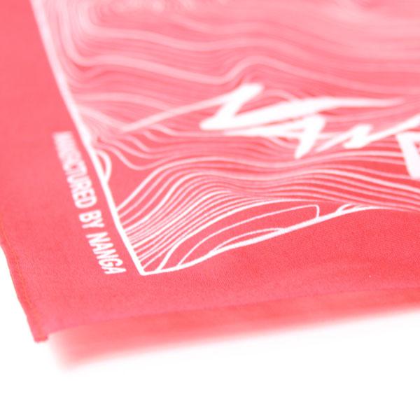 ナンガ NANGA バンダナ ナンガ パルバット コントアーマップ バンダナ PARBAT CONTOUR MAP BANDANNA 大阪 取り扱い店 NA2253-3F503 | NANGA | 05