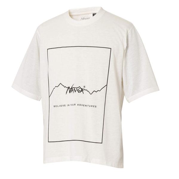 爆買 / ナンガ Tシャツ メンズ 大きいサイズ 半袖 NANGA DRY MIX FRAME LOGO NW2221-1G503 父の日 プレゼント ギフト 20 30 40 50 60 代 | NANGA | 03