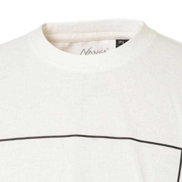 爆買 / ナンガ Tシャツ メンズ 大きいサイズ 半袖 NANGA DRY MIX FRAME LOGO NW2221-1G503 父の日 プレゼント ギフト 20 30 40 50 60 代 | NANGA | 06