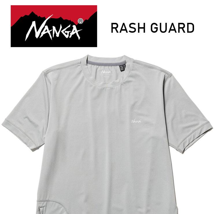 ナンガ Tシャツ 無地 メンズ  レディース ラッシュガード NANGA S/S RASH GUARD ショートスリーブラッシュガード Sサイズ Mサイズ 大阪 取り扱い店 | NANGA