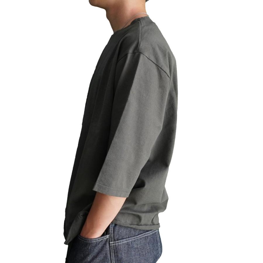 have a good day ハブアグッドデイ Boat Neck 3/4 Tee ボートネック 7分袖 Tシャツ HGD-320 メンズ カットソー コットン100％ 日本製 ルーズフィット | HAVE A GOOD DAY | 05