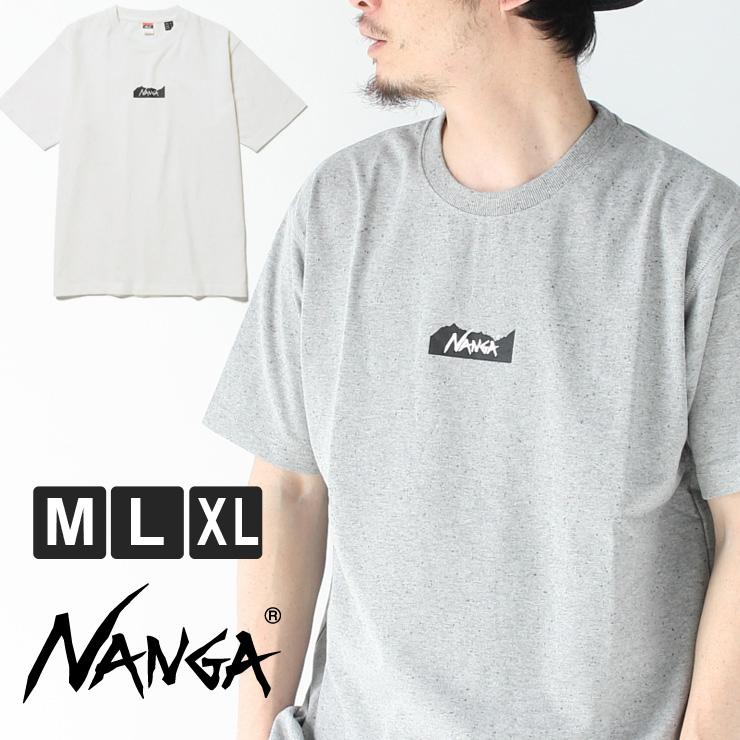 ナンガ Tシャツ Mt Nanga アウトドアブランド エコハイブリッド キャンプ ファッション メンズ レディース ロゴtee 夏