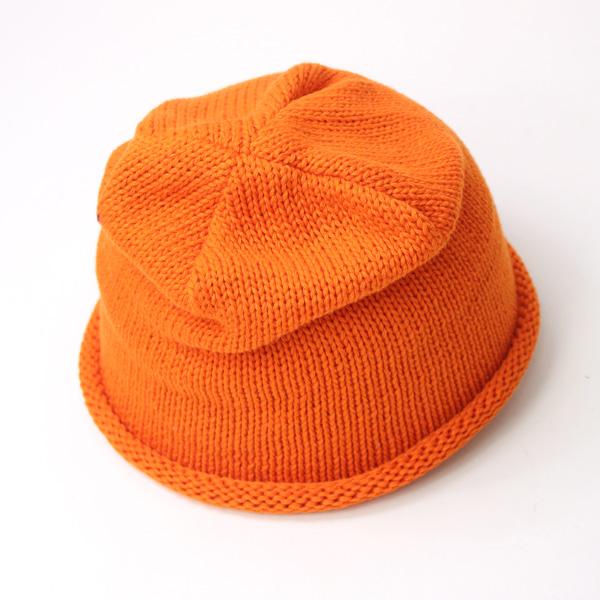 New York Hat ニューヨークハット ニットキャップ #4466 COTTON ROLL オレンジ ニット帽 メンズ レディース コットン アメリカ製 | NEW YORK HAT | 04