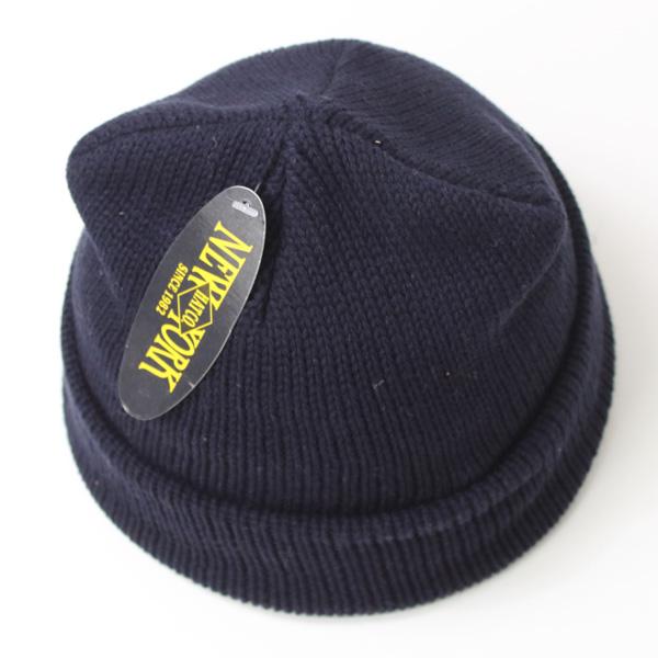 New York Hat ニューヨークハット ニット帽 #4497 コットン ブラック ニット帽子 ニットキャップ メンズ レディース 男女兼用 / 返品・交換不可 | NEW YORK HAT | 03