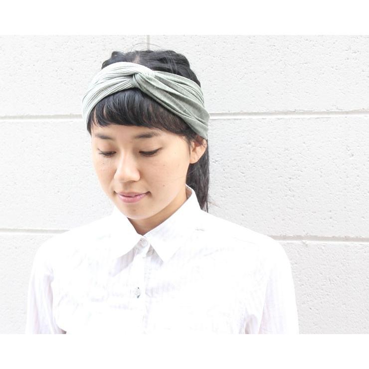 帽子 レディース 大きいサイズ ターバン ヘアバンド プレミアム オーガニックコットン フロント クロス キャンプ 小物 おしゃれ Regnuu リヌー | Regnuu | 02