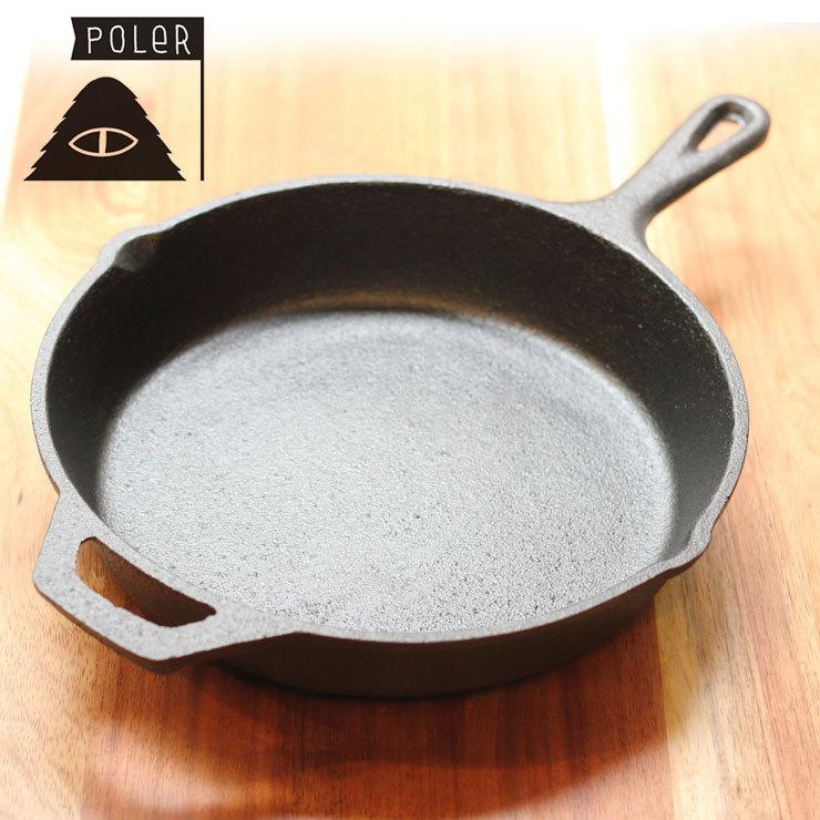 POLeR ポーラー スキレット キャンプ フライパン ロゴ