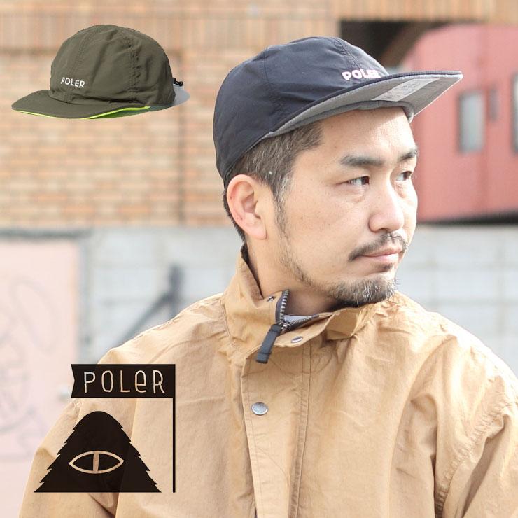 ポーラー POLeR 帽子 リバーシブル フリースキャップ アウトドアブランド 冬キャンプ キャンプ ファッション 233MCV0044 メンズ レディース | POLeR