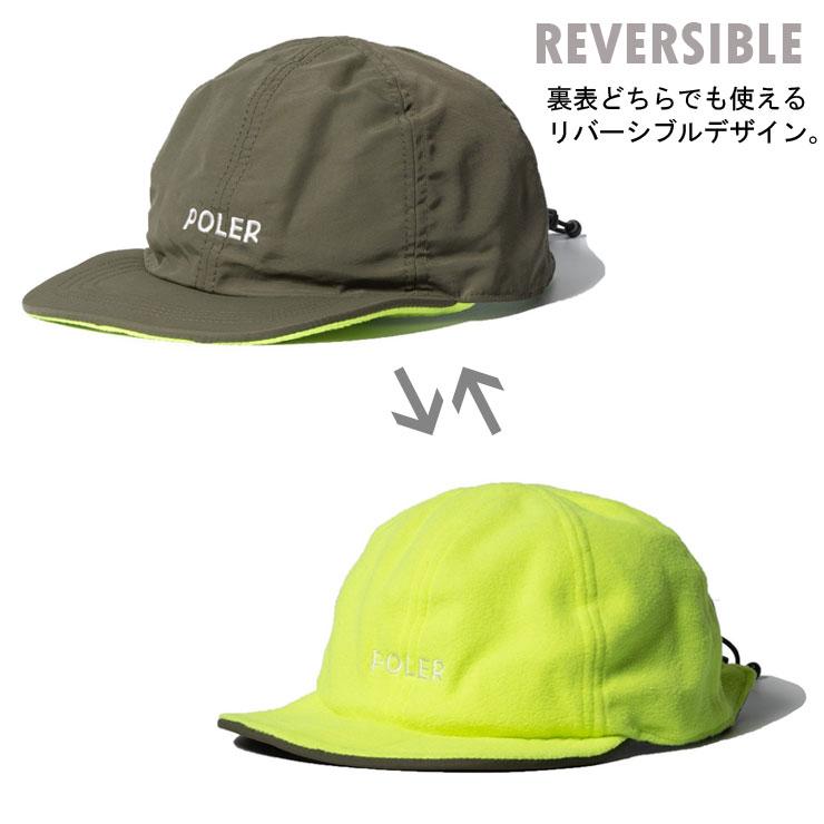 ポーラー POLeR 帽子 リバーシブル フリースキャップ アウトドアブランド 冬キャンプ キャンプ ファッション 233MCV0044 メンズ レディース | POLeR | 04