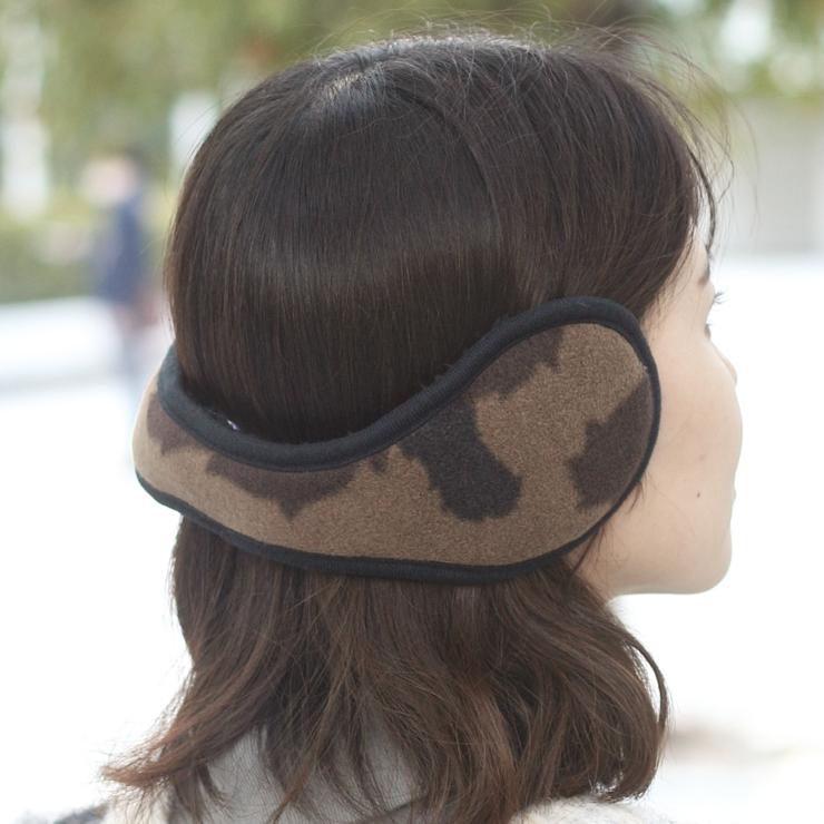 イヤーマフ 防寒 メンズ レディース ポーラー POLeR ボア イヤーマフ 折りたたみ 耳あて 耳当て コンパクト ゴルフ スノボ 自転車 キャンプ 秋 冬 秋冬 | POLeR | 04