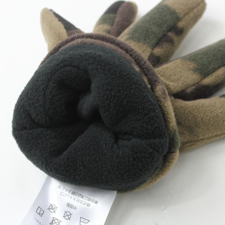 ポーラー  POLeR 手袋 グローブ メンズ フリース フルフィンガー グローブ 防寒 アウトドア キャンプ 自転車 ランニング | POLeR | 04