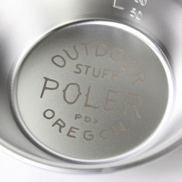 POLeR（ポーラー） シェラカップ アウトドアブランド ロゴ シェラ