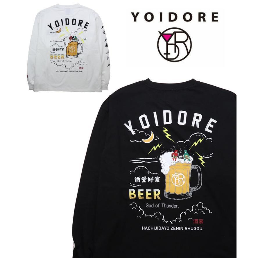 YOIDORE KAMINARISAMA ロングスリーブ Tee メンズ 816501 長袖 Tシャツ メンズ レディース 春 夏 春夏 | YOIDORE